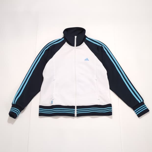일본판 아디다스 빈티지)희귀 베이비블루 민트초코 대대장stc 트랙탑져지