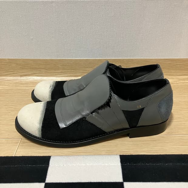 Comme des garcons 컷아웃 더비슈즈