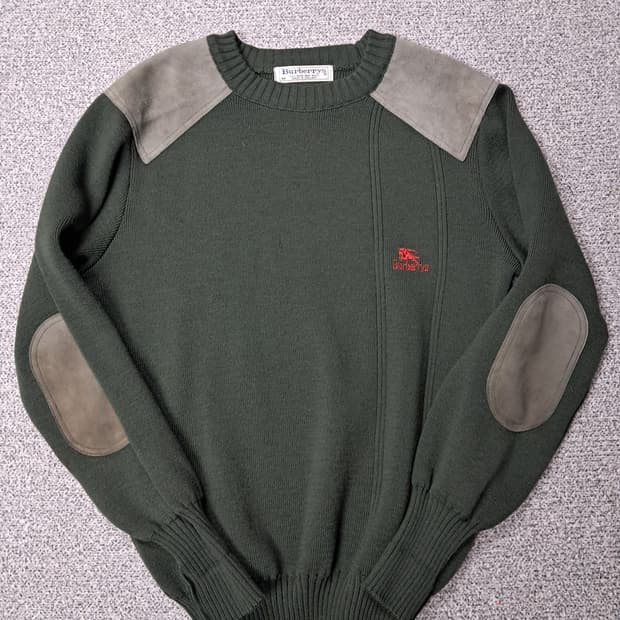 버버리90s 코만도니트