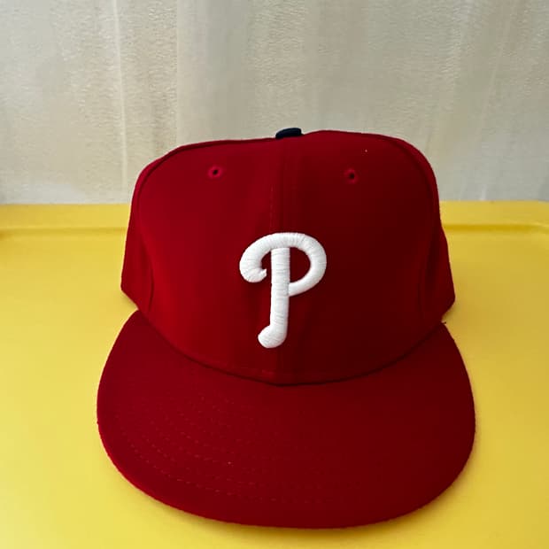 뉴에라 필라델피아 필리스 남성용 캡 59fifty 레드