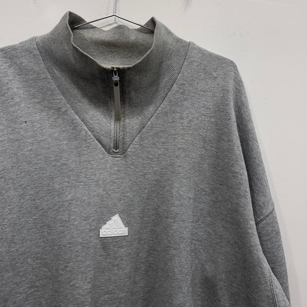 아디다스 올드스쿨 하이넥 오버핏 헤비코튼 아노락