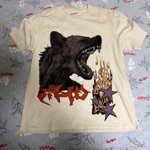 [XL] 트래비스 스캇 콘서트 머천다이즈 티셔츠