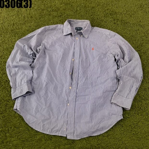 랄프로렌 스트라이프 긴팔 셔츠