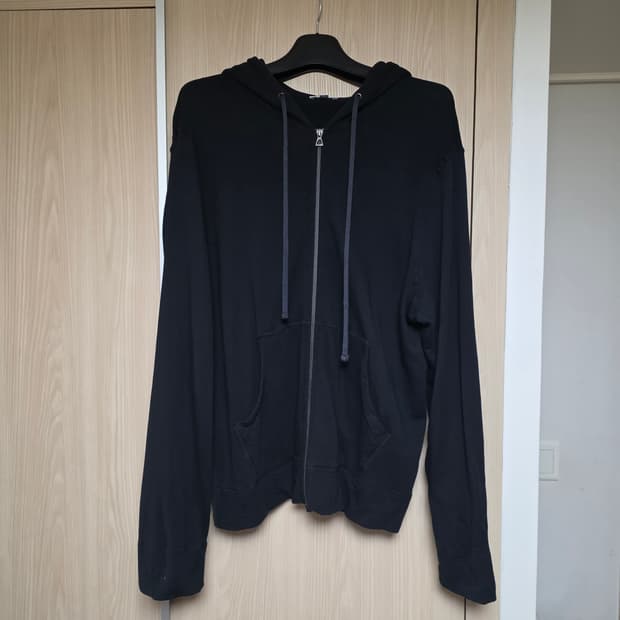 제임스 펄스(James Perse) 블랙,차콜 프렌치 테리 후드 집업4