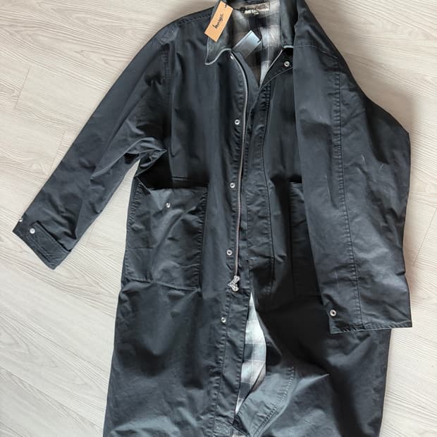 Stussy Duster Coat Black XXL