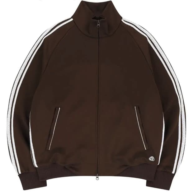 코이세이오 레이스 트랙 재킷 브라운