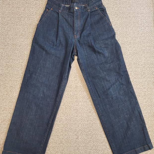 메종미네드 와이드 데님 팬츠 46