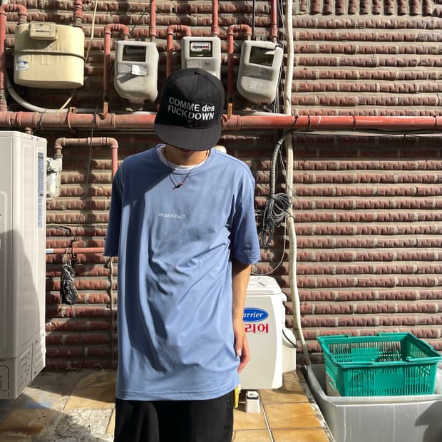 몽벨 스카이블루 기능성 티셔츠