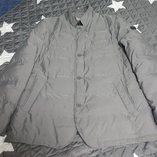 로가디스 덕다운 오피스 경량패딩 그레이 (110)