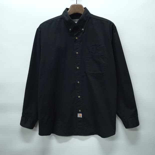 [칼하트] 남성 빈티지 코튼 워크 셔츠 (L)