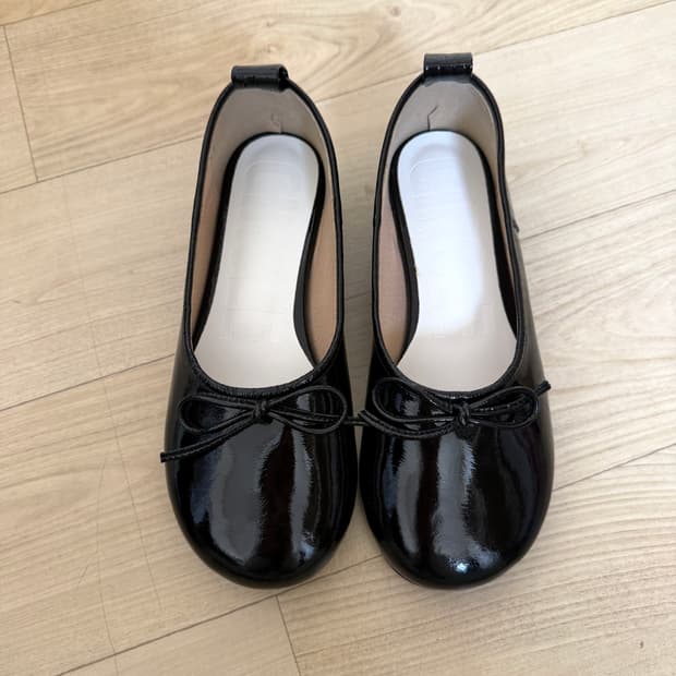 CIRCLE 써클 페블 발레리나 플랫슈즈 230