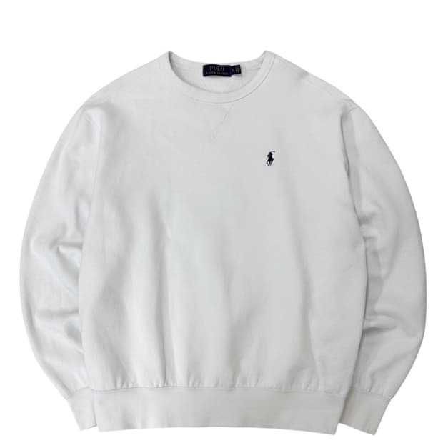 폴로 스웻셔츠 화이트 (XL) 