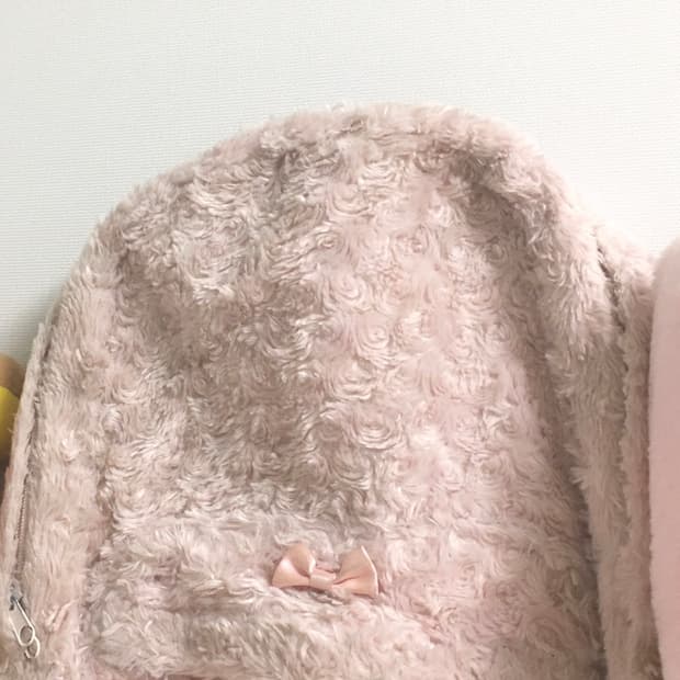 빈티지 퍼 가방 백팩 러블리 히메갸루