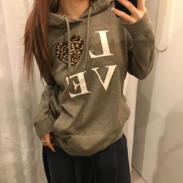 Jambangee 잠뱅이 갸루 레오파드 후디