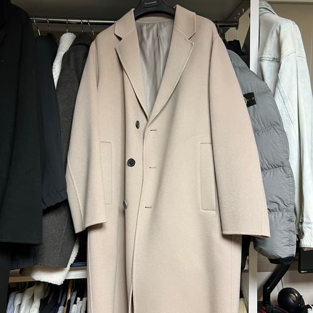 솔리드옴므 코트 베이지 48사이자