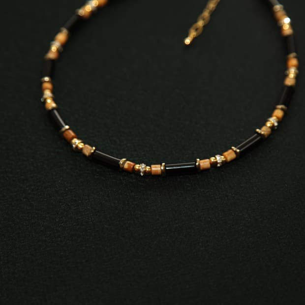 CASIOPEIA #051 Golden Tiger Necklace