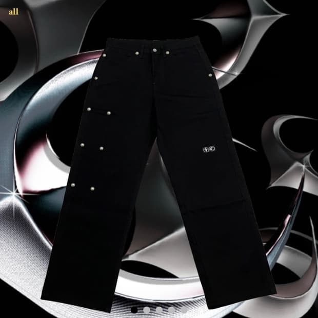 떠그클럽 팬츠 블랙 m