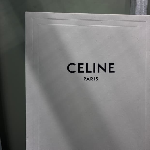 셀린느 celine 트리옹프 화이트 스니커즈 44
