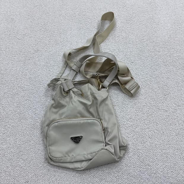 F 다이나핏 리나일론 버킷 백 0406E