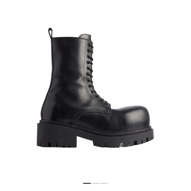 구매))발렌시아가 스톰퍼부츠 43