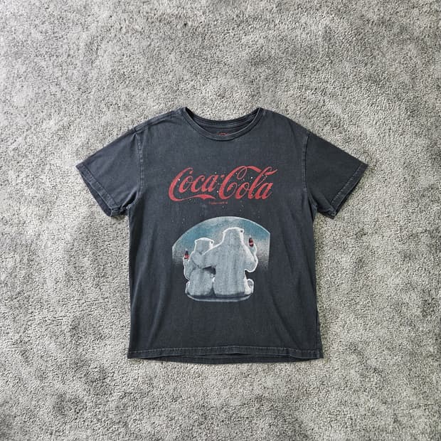 Coca Cola Lucky Brand 북극곰 반팔