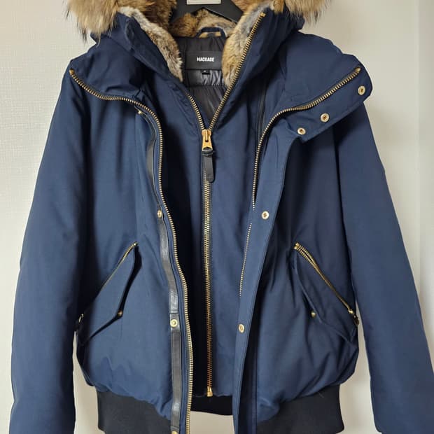 맥케이지 24fw 딕슨 네이비 금장(백화점정품40/새상품급)