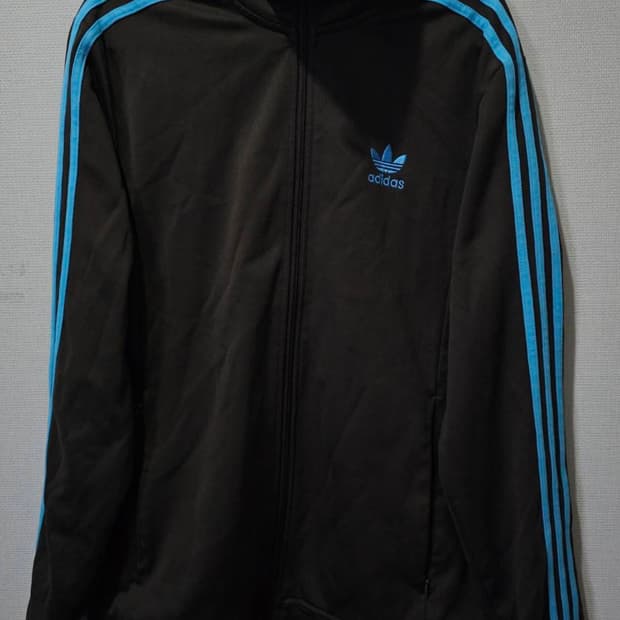 아디다스 민트초코 트랙탑 져지집업 90 / S