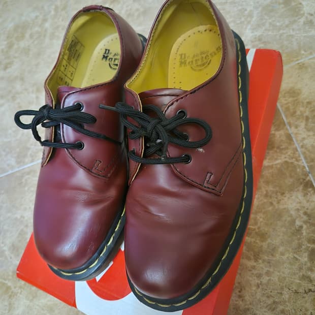 [240] 닥터마틴 1461 체리레드 uk5