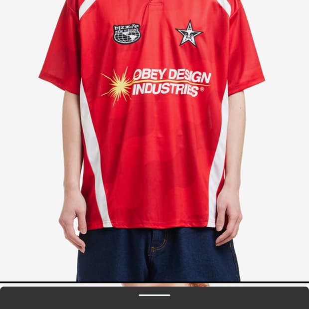 오베이 반팔 저지