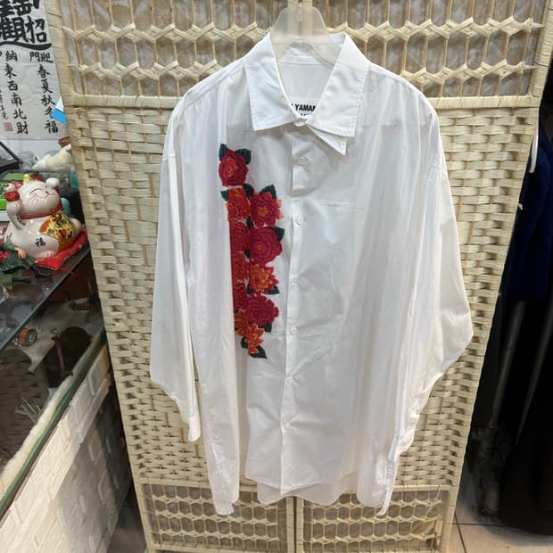 3/105 정품 요지야마모토 레플리카 1987ss 플로랄셔츠 팝니다