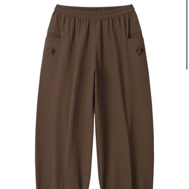 어스지구 UNISEX HANBOK PANTS (BROWN)