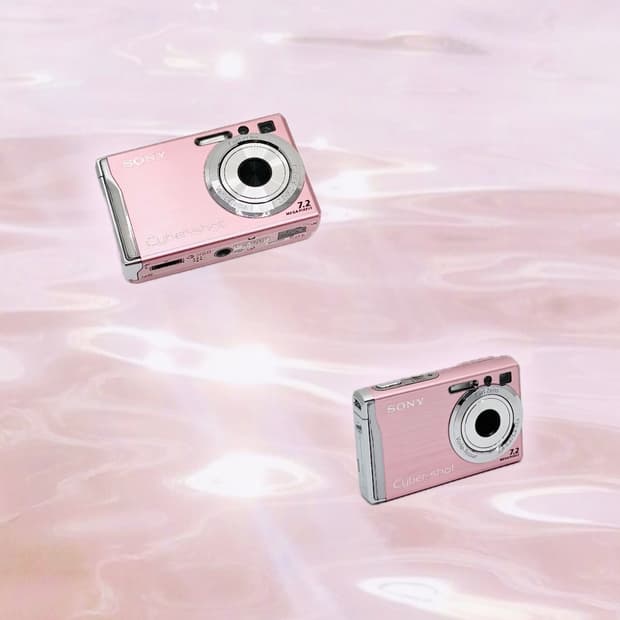 𖠳ᐝ 희귀미품🫧소니 Sony Cyber-shot DSC-W80 핑크