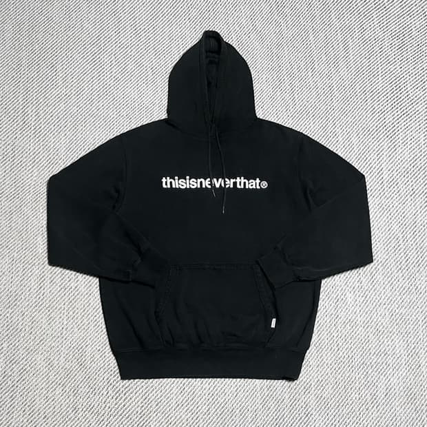 [XL] Thisisneverthat 디스이즈네버댓 블랙 후드티
