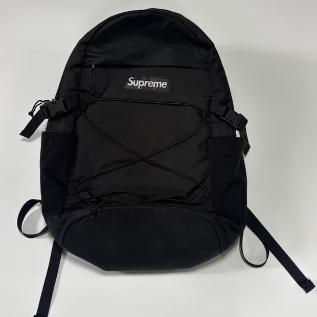 16SS Supreme (슈프림) 코듀라 블랙 백팩