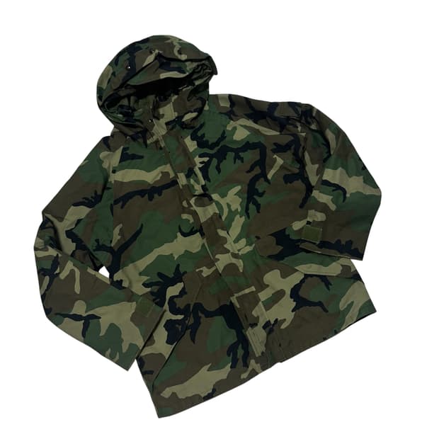 미군 오리지널 고어텍스 우드랜드 바람막이