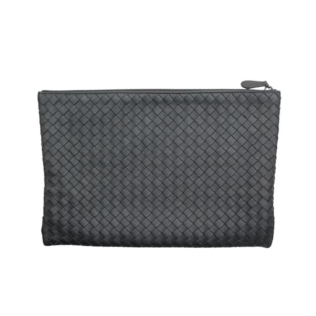 보테가 베네타 블랙 위빙 클러치백