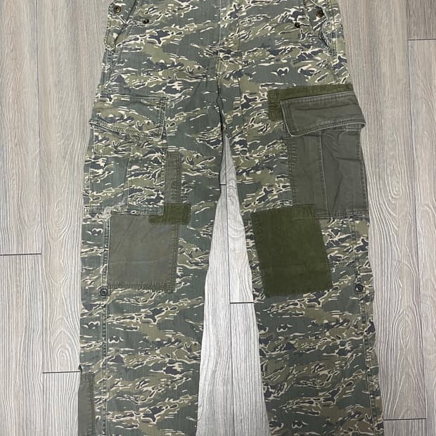 빈티지 카모팬츠 32 사이즈