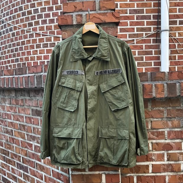 70s 미군 정글퍼티그 자켓 (L/R)
