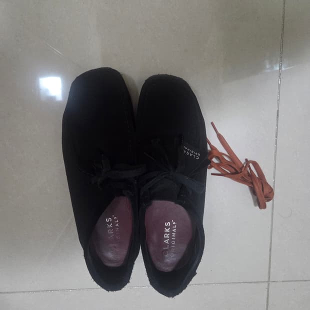 클락스 왈라비 블랙 uk9 275 단품