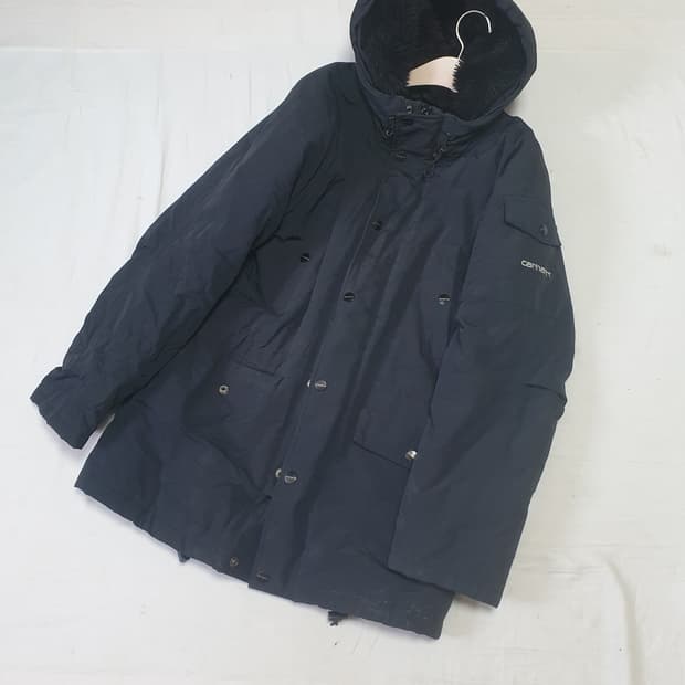 칼하트 블랙 앵커리지 파카