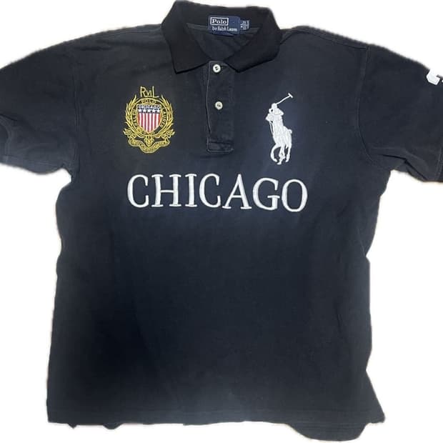 [XL] 폴로 빅포니 시카고 치프키프 반팔티
