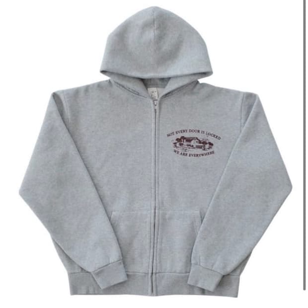 컬렉트피시스 후드집업 그레이 L