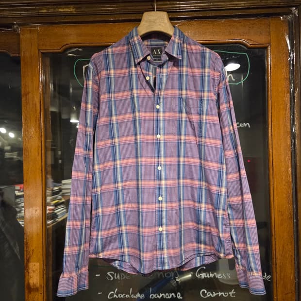 아르마니 익스체인지 셔츠