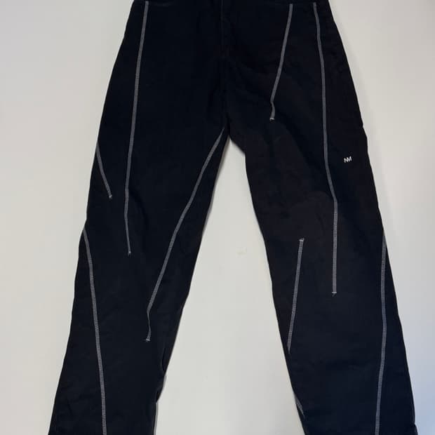 노매뉴얼 22년도 S.L 팬츠 블랙 30.7인치