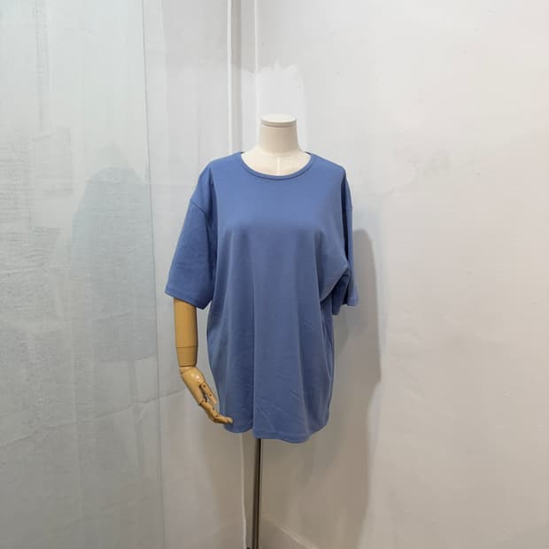 멘토 오버핏 블라 반팔티셔츠 반소매티 5049