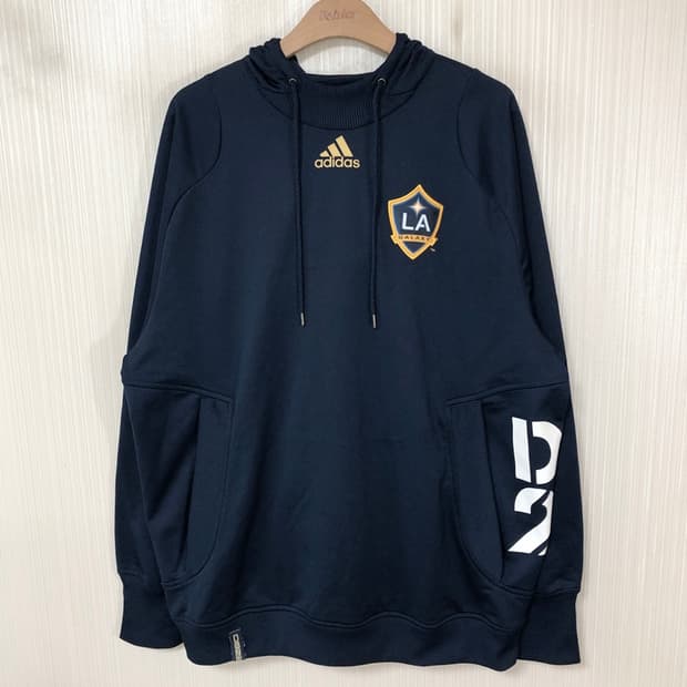 MLS 아디다스 LA갤럭시 후드티셔츠 L(해외) 데이비드베컴 #23