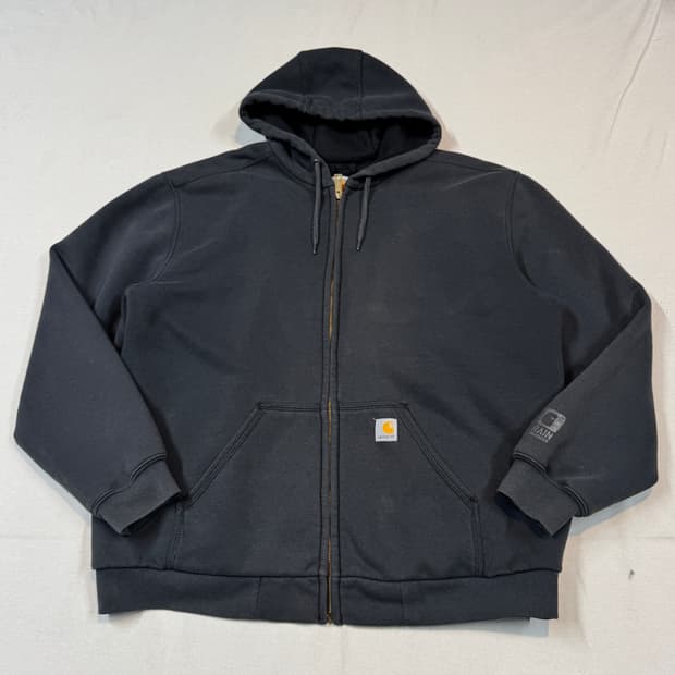 XL) 칼하트 레인디펜더 워크웨어 써멀 후드집업