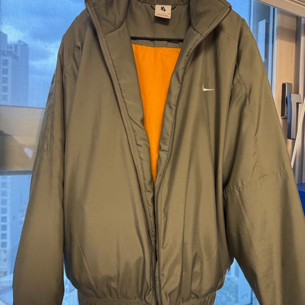 나이키 NRG 사틴 봄버 자켓