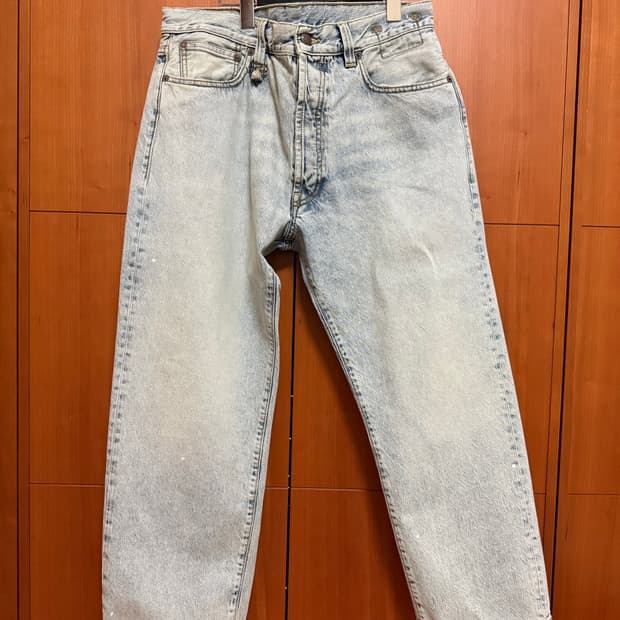 R13 아이스진 데님팬츠