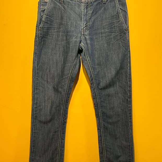 [34x30] 리바이스 511 슬림 핏 데님 팬츠 인디고 청바지
